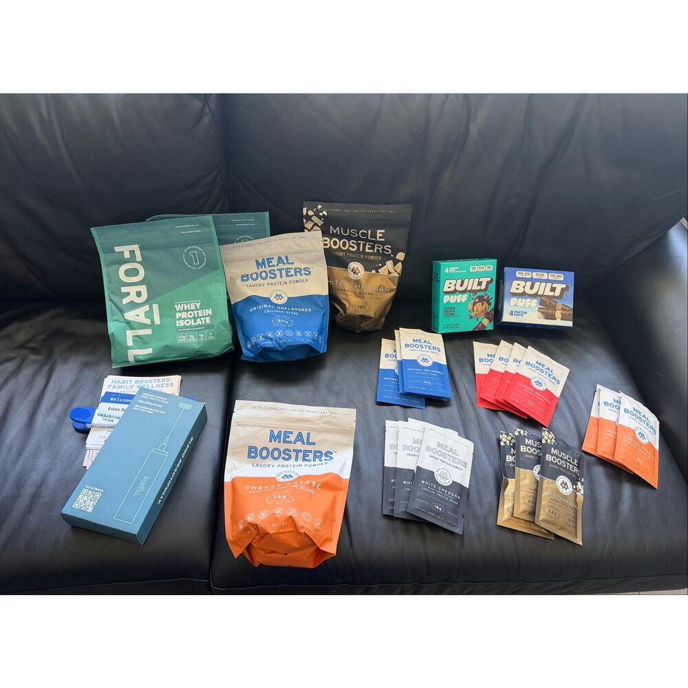 Huge New and Unopened Protein Bundle